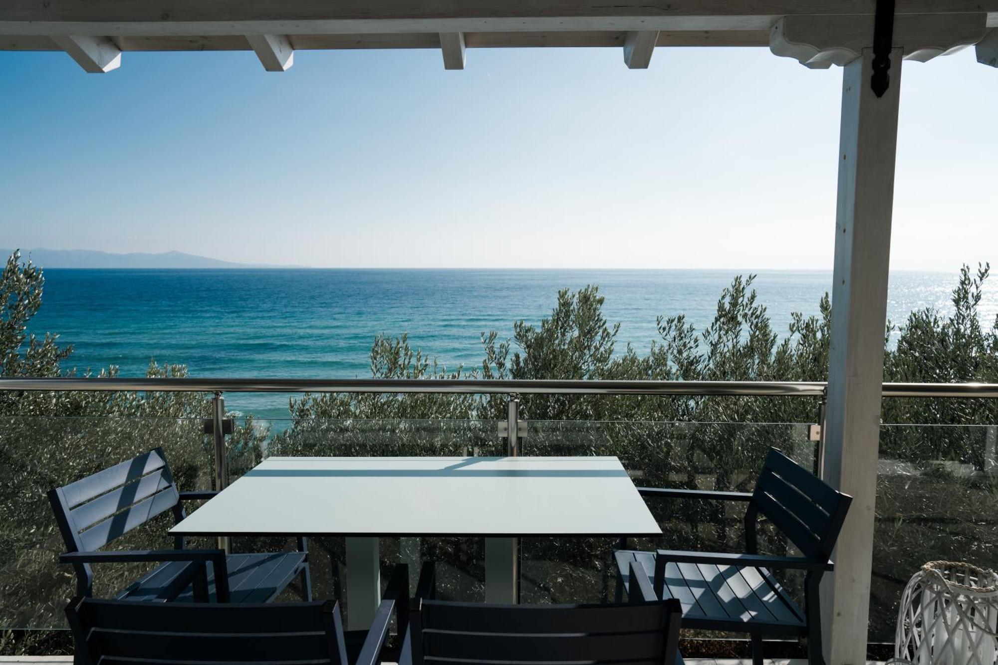 Aegean View Villa Loutra Elevtheron Luaran gambar